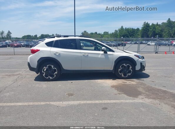 JF2GTHMC9P8253291 2023 SUBARU CROSSTREK White Vista interior trasera