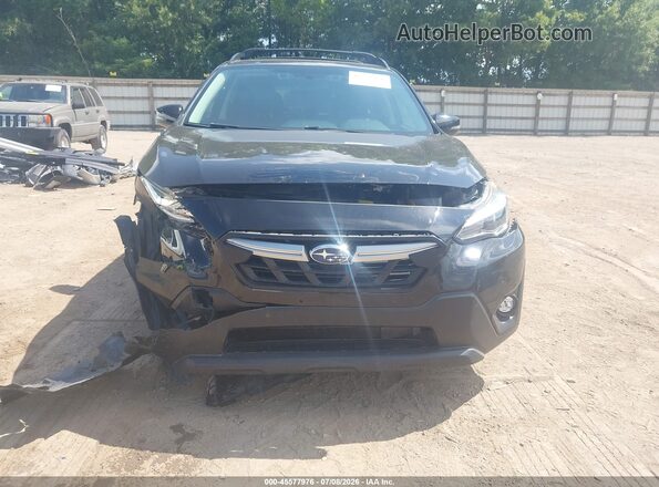 JF2GTHMCXM8288935 2021 SUBARU CROSSTREK Black ხელსაწყოთა პანელის ხედი