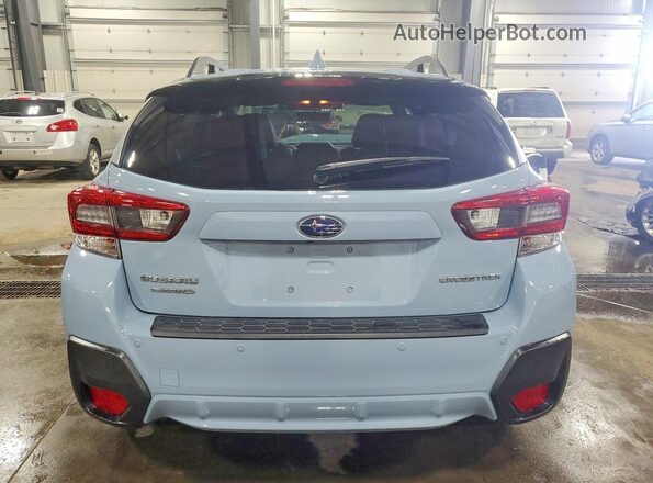 JF2GTHMCXM8290992 2021 SUBARU CROSSTREK Blue Widok z tyłu