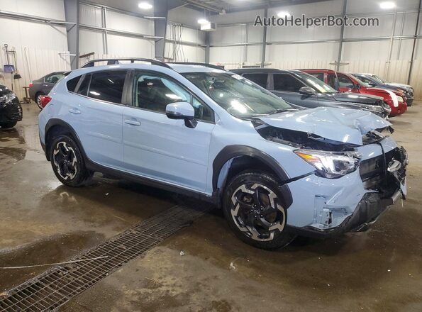 JF2GTHMCXM8290992 2021 SUBARU CROSSTREK Blue Przód prawy
