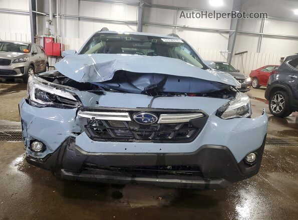 JF2GTHMCXM8290992 2021 SUBARU CROSSTREK Blue Widok z przodu