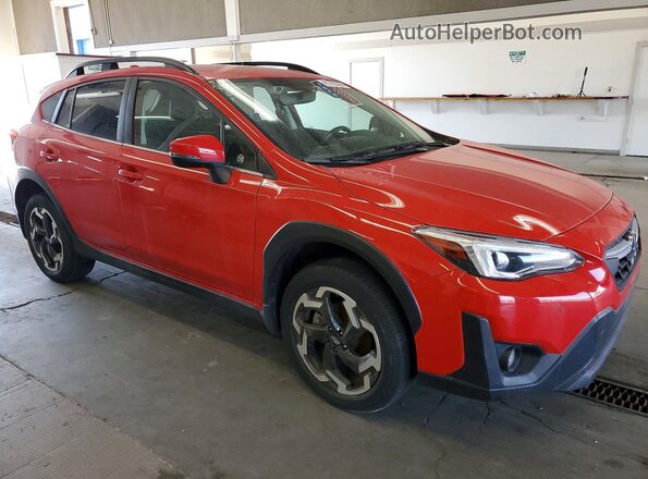 JF2GTHMCXM8341536 2021 SUBARU CROSSTREK Red Przód prawy