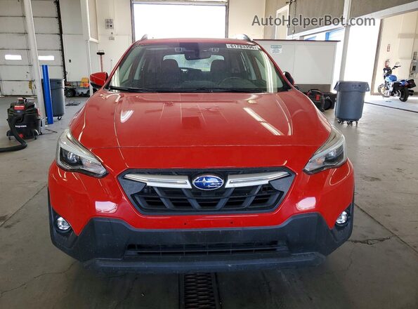 JF2GTHMCXM8341536 2021 SUBARU CROSSTREK Red Widok z przodu