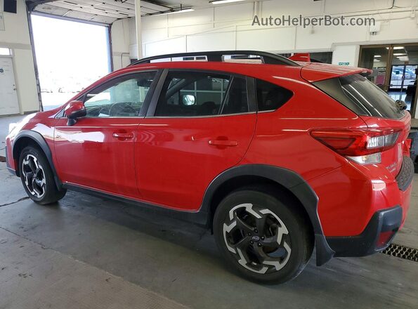JF2GTHMCXM8341536 2021 SUBARU CROSSTREK Red Tył lewy