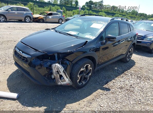 JF2GTHMCXMH235863 2021 SUBARU CROSSTREK Black Przód lewy