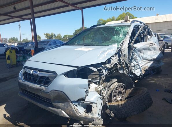 JF2GTHNC0M8224210 2021 SUBARU CROSSTREK Gray Przód lewy