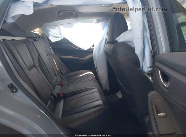 JF2GTHNC0M8224210 2021 SUBARU CROSSTREK Gray Widok naklejki z numerem VIN