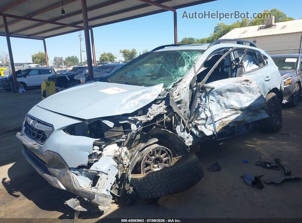 JF2GTHNC0M8224210 2021 SUBARU CROSSTREK Gray Widok wnętrza z tyłu