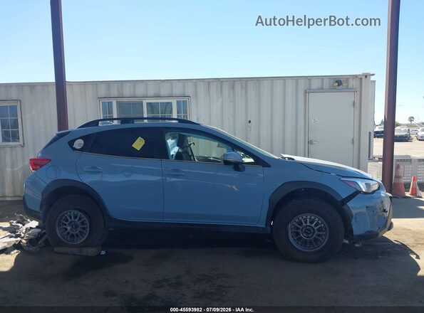 JF2GTHNC0M8224210 2021 SUBARU CROSSTREK Gray Widok zestawu wskaźników