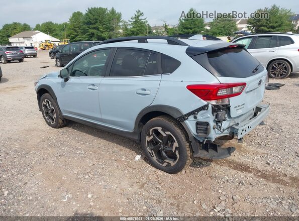 JF2GTHNC0M8261337 2021 SUBARU CROSSTREK Blue Rear left