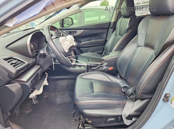 JF2GTHNC0M8276792 2021 SUBARU CROSSTREK Синий Вид салона спереди