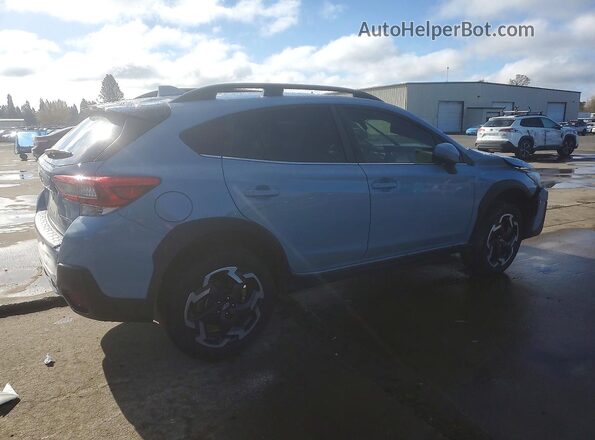 JF2GTHNC0M8276792 2021 SUBARU CROSSTREK Синий Задняя правая четверть