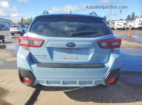 JF2GTHNC0M8276792 2021 SUBARU CROSSTREK Синий Вид сзади