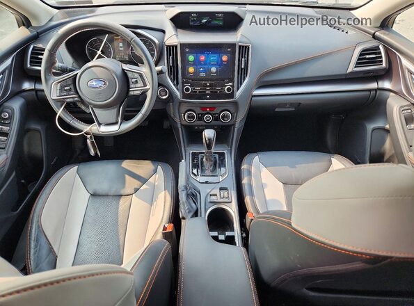 JF2GTHNC0NH239744 2022 SUBARU CROSSTREK Белый Вид панели приборов