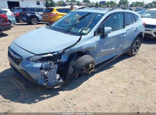 JF2GTHNC0PH206567 2023 SUBARU CROSSTREK Silver Vista tres cuartos delantera izquierda