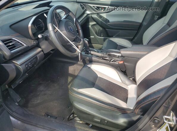 JF2GTHNC1M8219839 2021 SUBARU CROSSTREK Угольный Вид салона спереди