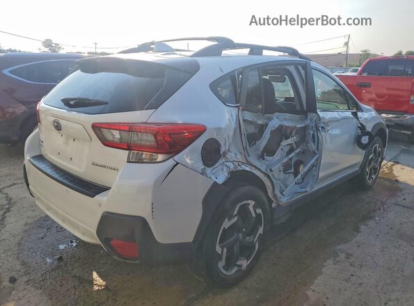 JF2GTHNC1M8281080 2021 SUBARU CROSSTREK Белый Задняя правая четверть