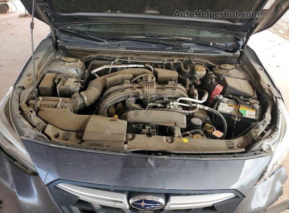 JF2GTHNC1MH313235 2021 SUBARU CROSSTREK Gray Vista interior trasera
