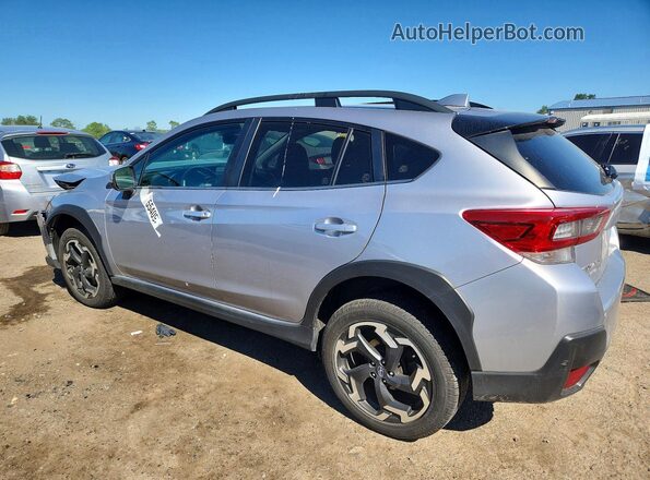 JF2GTHNC1P8201278 2023 SUBARU CROSSTREK Silver Rear left