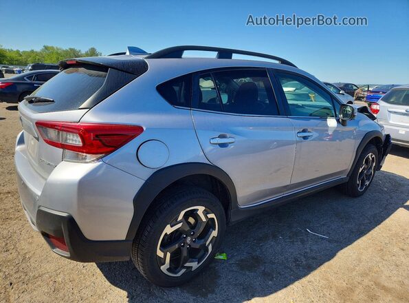 JF2GTHNC1P8201278 2023 SUBARU CROSSTREK Silver Rear right