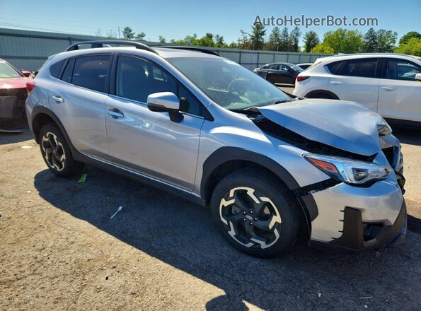 JF2GTHNC1P8201278 2023 SUBARU CROSSTREK Silver Front right