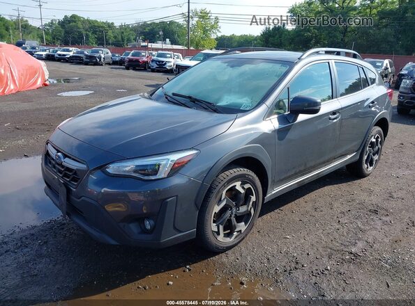 JF2GTHNC2NH277329 2022 SUBARU CROSSTREK Gray Przód lewy
