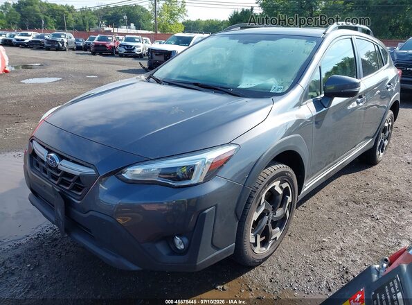 JF2GTHNC2NH277329 2022 SUBARU CROSSTREK Gray Widok zestawu wskaźników