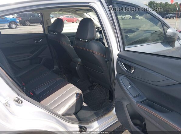 JF2GTHNC2P8252305 2023 SUBARU CROSSTREK Silver Vista de la etiqueta del VIN