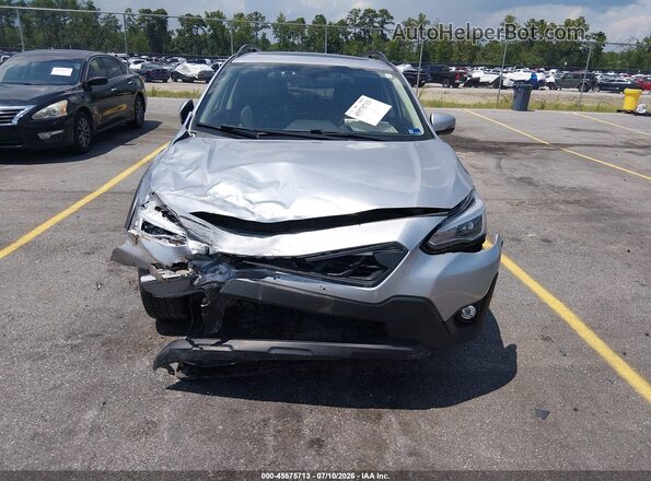 JF2GTHNC2P8252305 2023 SUBARU CROSSTREK Silver Vista frontal