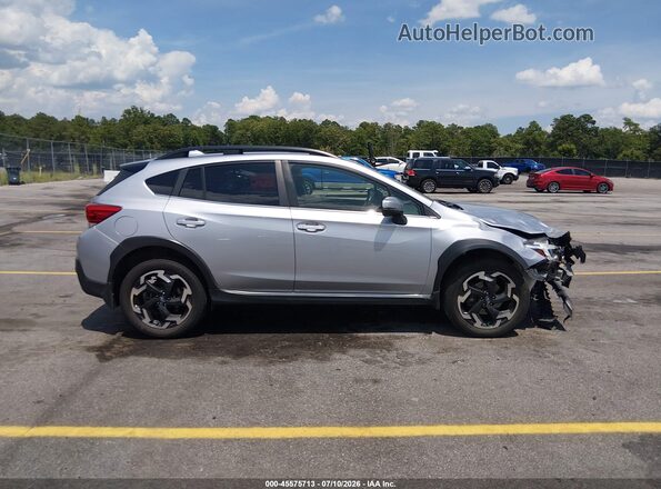 JF2GTHNC2P8252305 2023 SUBARU CROSSTREK Silver Vista interior trasera