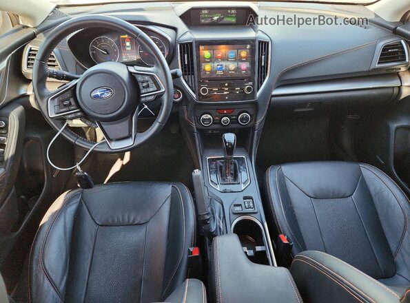 JF2GTHNC3M8293859 2021 SUBARU CROSSTREK Синий Вид панели приборов