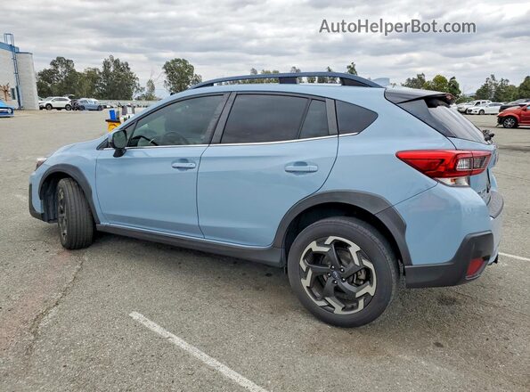JF2GTHNC3M8373145 2021 SUBARU CROSSTREK Blue Rear left