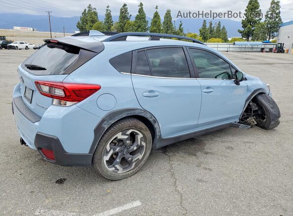 JF2GTHNC3M8373145 2021 SUBARU CROSSTREK Blue Rear right