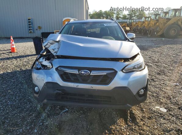 JF2GTHNC3M8394514 2021 SUBARU CROSSTREK Gray წინა ხედი
