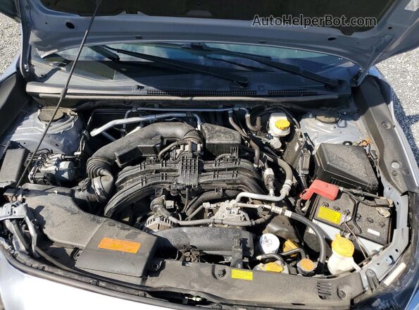 JF2GTHNC3M8394514 2021 SUBARU CROSSTREK Gray უკანა სალონის ხედი