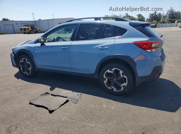 JF2GTHNC3MH377938 2021 SUBARU CROSSTREK Blue Rear left