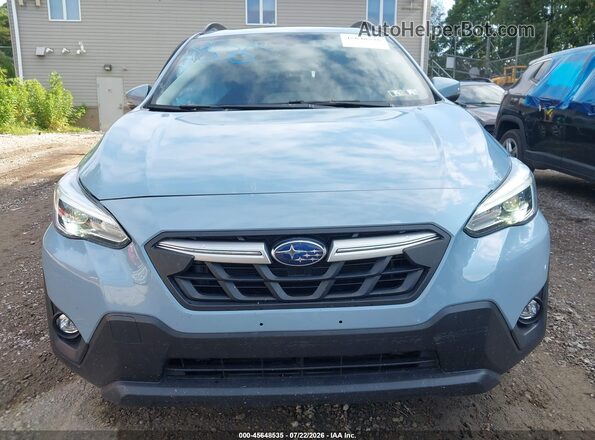 JF2GTHNC4M8683997 2021 SUBARU CROSSTREK Blue Instrument cluster view