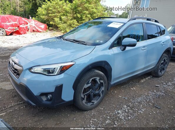 JF2GTHNC4M8683997 2021 SUBARU CROSSTREK Blue Front left