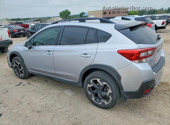 JF2GTHNC5M8296309 2021 SUBARU CROSSTREK Silver Հետևի ձախ
