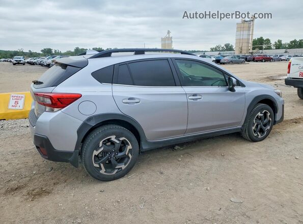 JF2GTHNC5M8296309 2021 SUBARU CROSSTREK Silver Հետևի աջ