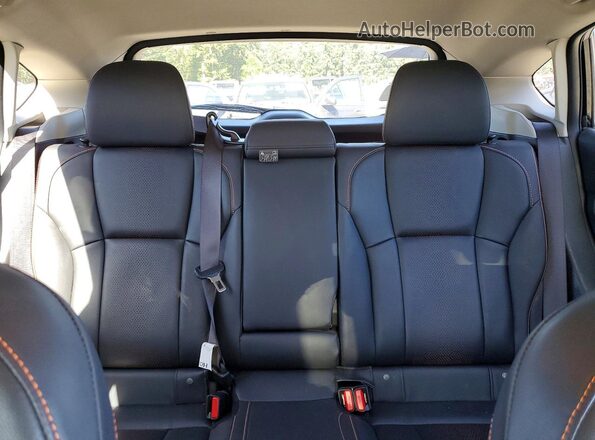 JF2GTHNC5M8316770 2021 SUBARU CROSSTREK Black უკანა სავარძლების ხედი