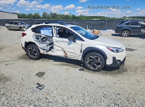 JF2GTHNC5NH218100 2022 SUBARU CROSSTREK White Delantero derecho