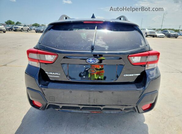 JF2GTHNC6MH371809 2021 SUBARU CROSSTREK Black უკანა ხედი