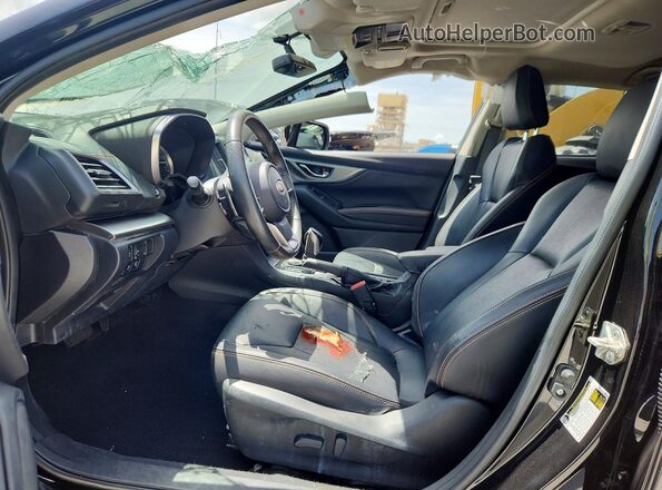 JF2GTHNC6MH371809 2021 SUBARU CROSSTREK Black წინა სალონის ხედი