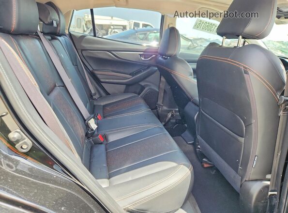 JF2GTHNC6MH371809 2021 SUBARU CROSSTREK Black უკანა სავარძლების ხედი