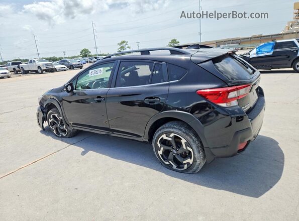 JF2GTHNC6MH371809 2021 SUBARU CROSSTREK Black უკანა მარცხენა