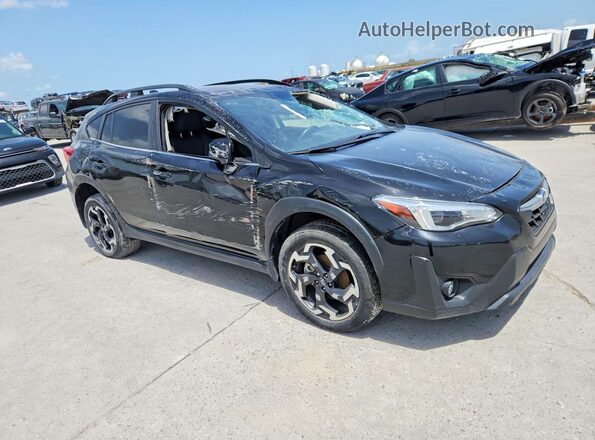 JF2GTHNC6MH371809 2021 SUBARU CROSSTREK Black წინა მარჯვენა