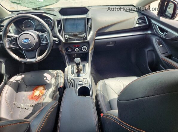JF2GTHNC6MH371809 2021 SUBARU CROSSTREK Black წინა პანელის ხედი