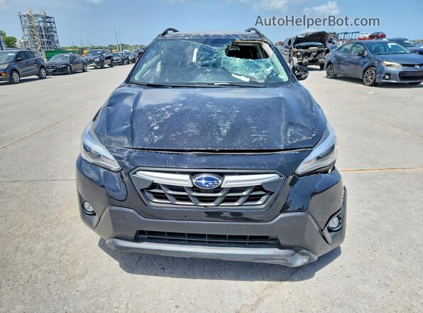 JF2GTHNC6MH371809 2021 SUBARU CROSSTREK Black წინა ხედი