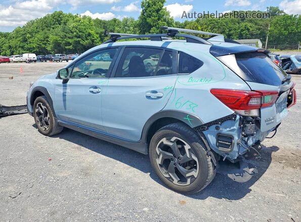 JF2GTHNC7M8215634 2021 SUBARU CROSSTREK Синий Задняя левая четверть